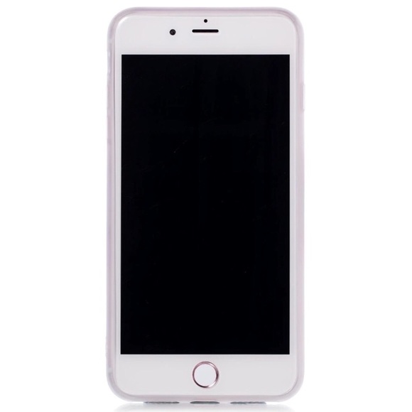 NEW iPhone 7/8/7+/8+ Embossed Flower Soft Case - Picture 2 of 2